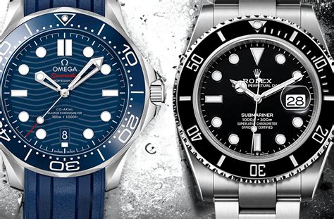 omega seamaster vs rolex submariner cual es mejor|rolex submariner vs omega ocean.